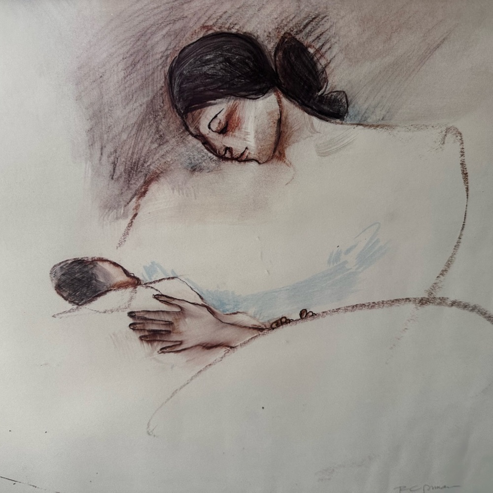 RC Gorman signed print